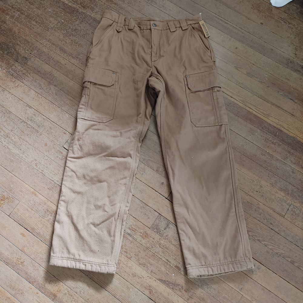 Mens Duluth fleece lined pants
